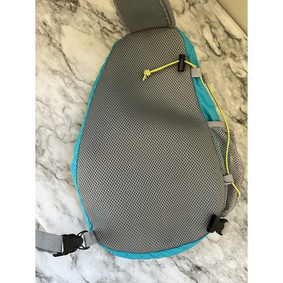 Eddie Bauer Ripstop Sling Backpack Blue Padded Strap - Picture 8 of 16